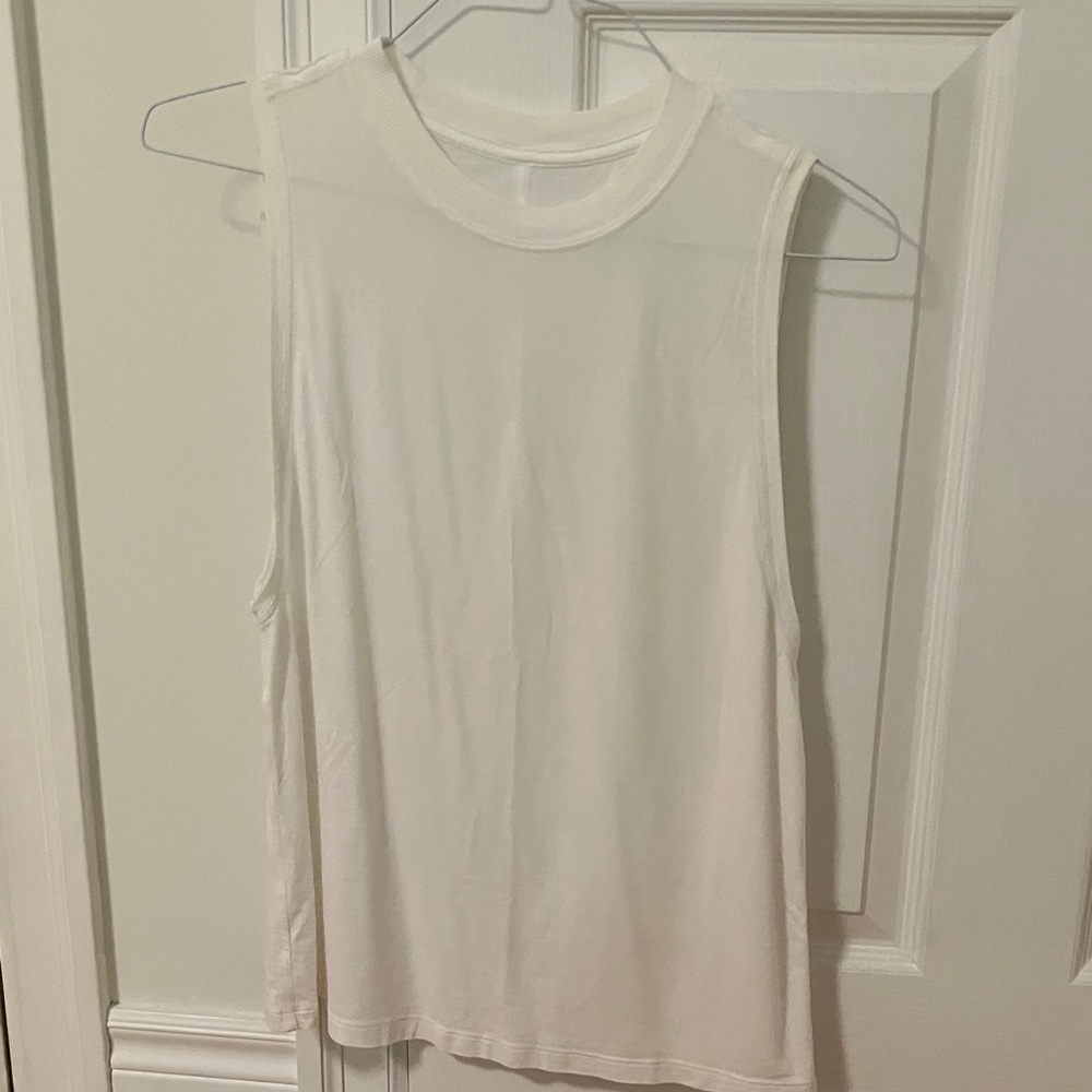 Lululemon All Yours Tank Top, size 2, white